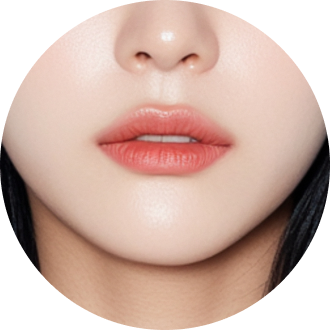 얇은 입술 케이스 이미지